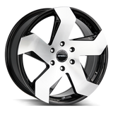 Strada Coltello Black Machined wheel
