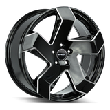 Strada Coltello S65 Black Milled wheel