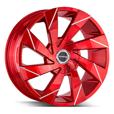 Strada Moto Red wheel