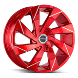 Strada Moto Red wheel