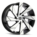 Strada Moto S62 Black Machined wheel