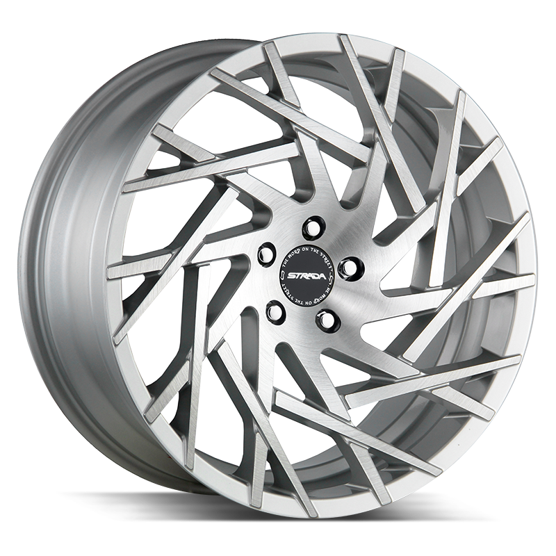 Strada Nido S64 Brushed Silver wheel