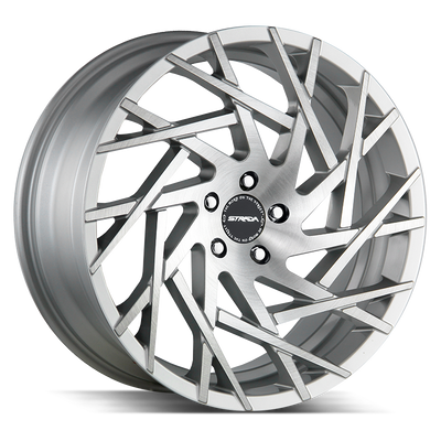 Strada Nido S64 Brushed Silver wheel