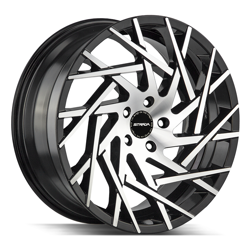 Strada Nido S64 Black Machined wheel