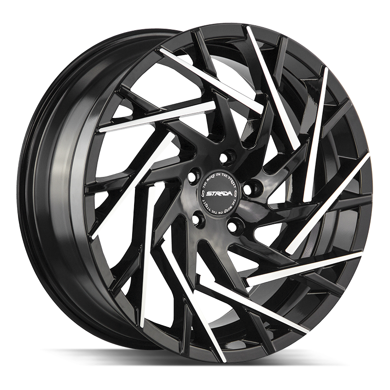 Strada Nido S64 Black Machined wheel