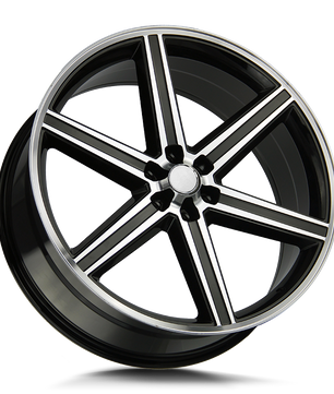 Strada OE Replica Iroc R148 Gloss Black Machined