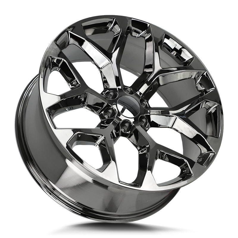 Strada OE Replica Snowflake R176 Black Chrome