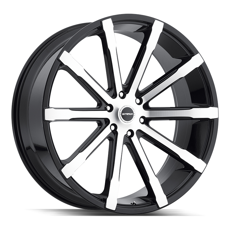 Strada Osso Black Machined wheel