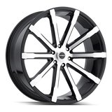 Strada Osso Black Machined wheel