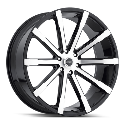 Strada Osso Black Machined wheel