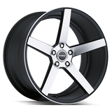 Strada Perfetto Black Machined wheel