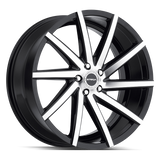 Strada Sega S41 Black Machined wheel
