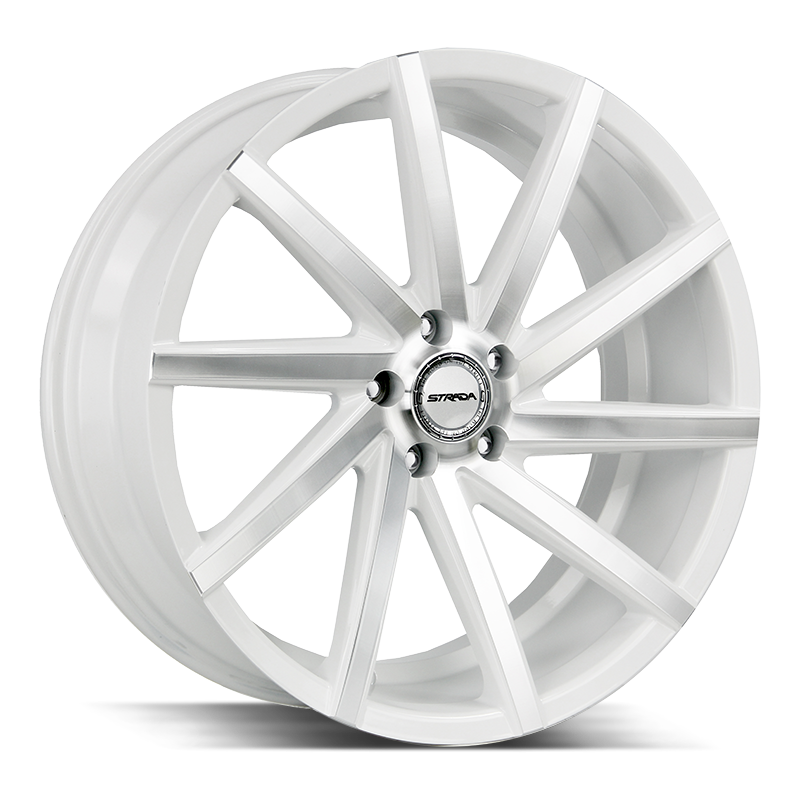 Strada Sega White Machined wheel