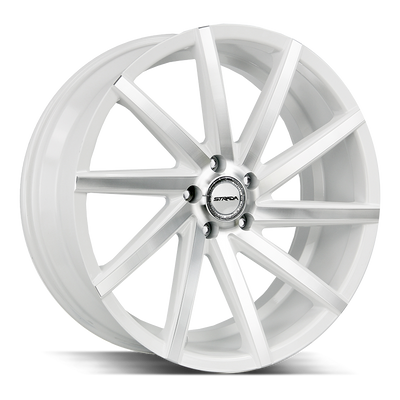 Strada Sega White Machined wheel