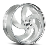 Strada Street Classics Retro 5 C05 Brushed Silver wheel