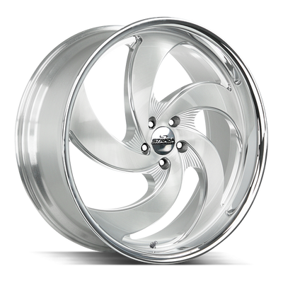 Strada Street Classics Retro 5 C05 Brushed Silver wheel