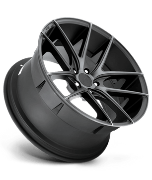 Niche 1PC M130 TARGA 20x10.5 +40 Matte Black Double Dark Tint