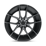 Niche M130 Targa 19x8.5 +35 Matte Black Double Dark Tint premium Euro wheel