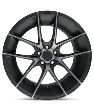 Niche 1PC M130 TARGA 20x10.5 +40 Matte Black Double Dark Tint