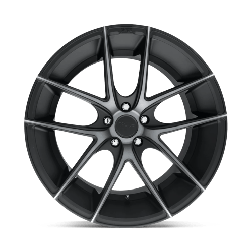 Niche 1PC M130 TARGA 20x10.5 +40 Matte Black Double Dark Tint