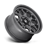 Fuel 1PC D672 TECH 17x9 +20mm Matte Anthracite (6x139.7)
