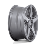 Niche Teramo 20x9 +42 anthracite brushed spoke premium alloy wheel