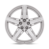 Niche Teramo 20x11 +20 Anthracite with Brushed Spoke Faces and a Clear Tint (5x115)