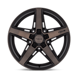 Niche Teramo 18x8 +40 Matte Black Machined Spoke premium Euro wheel