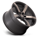 Niche Teramo 20x10.5 +20 Matte Black Machined premium Euro wheel