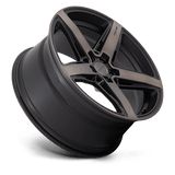 Niche Teramo 20x10.5 +40 matte black double dark tint premium Euro wheel