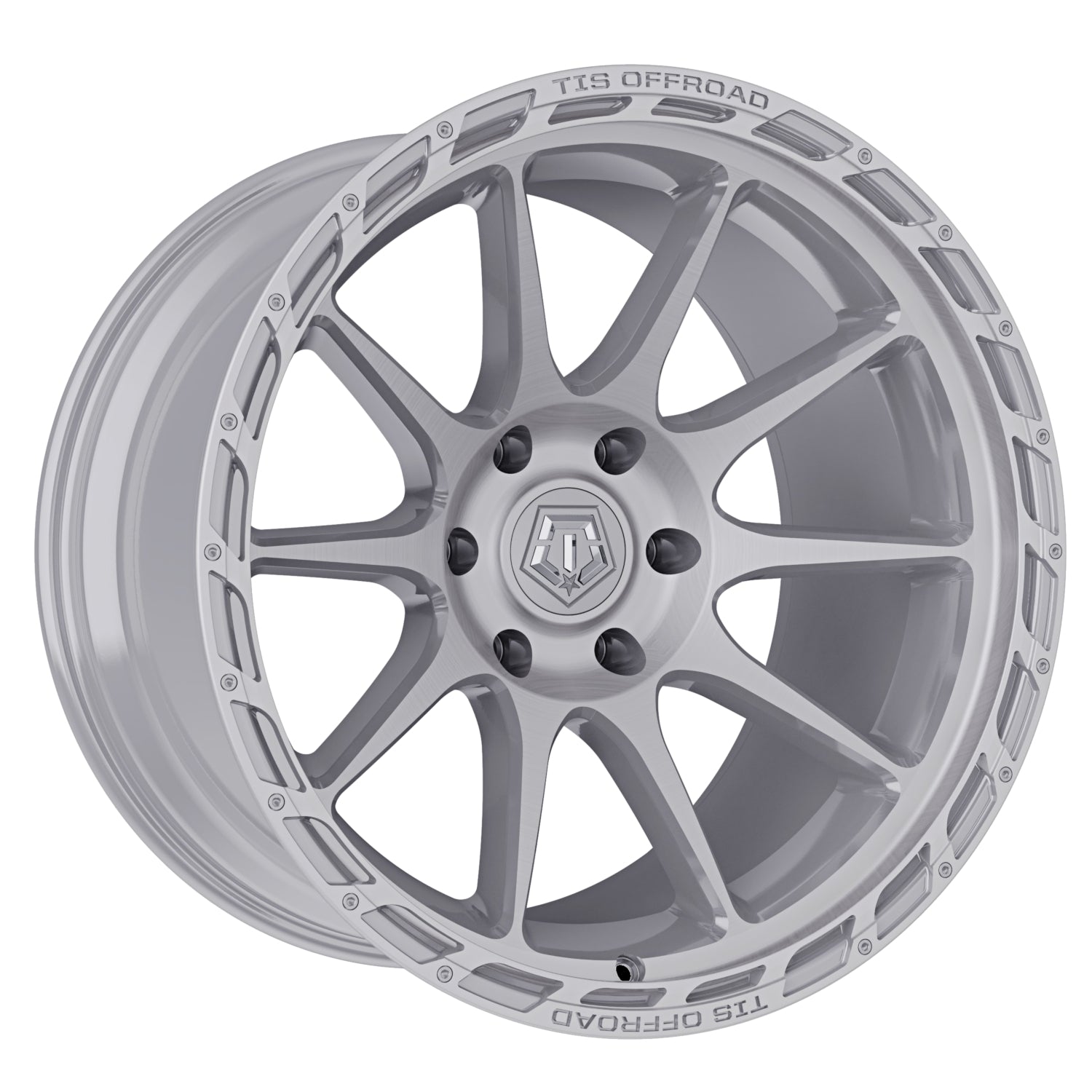 TIS 563BS Brushed Silver Wheel