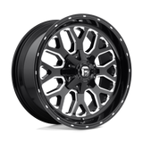 Fuel 1PC D588 TITAN Black wheel