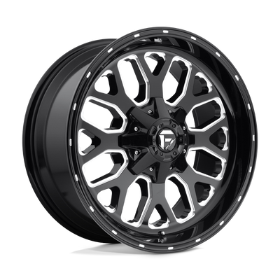 Fuel 1PC D588 TITAN Black wheel