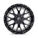 Fuel D588 Titan 20x9 Gloss Black Milled premium truck wheel