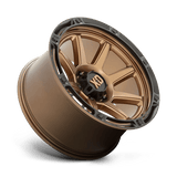 XD XD863 20x9 +18 Matte Bronze with Black Lip 8x170 premium truck wheel