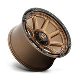 XD XD863 20x10 -18mm Matte Bronze With Black Lip