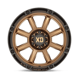 XD XD863 20x10 -18mm Matte Bronze With Black Lip