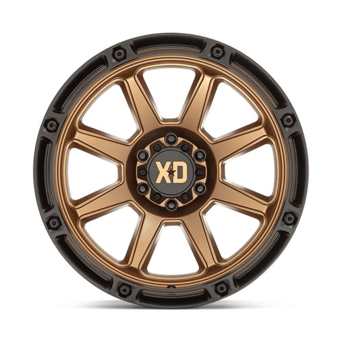 XD XD863 20x9 18mm Matte Bronze With Black Lip – TFS Wheels
