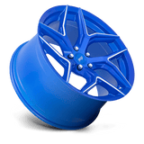 Niche M268 Torsion 20x10.5 Anodized Blue Milled premium Euro wheel