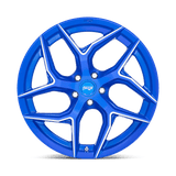 Niche Torsion 20x10.5 +35 Anodized Blue Milled premium Euro wheel