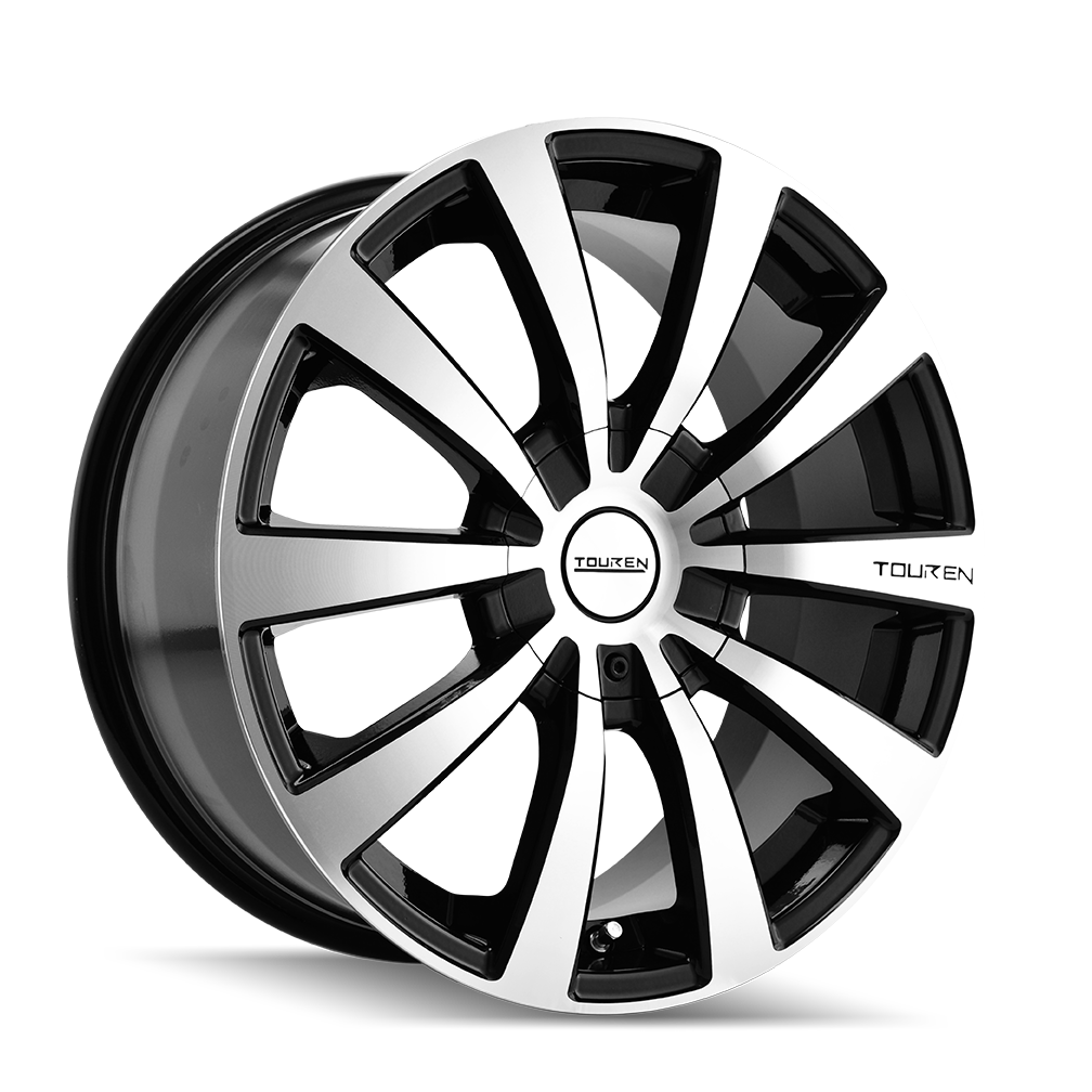 Touren TR3 3130 Gloss Black Machined wheel