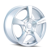 Touren TR9 3190 Gloss Hyper Silver wheel