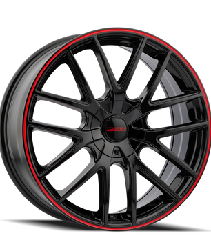 Touren TR60 3260 Gloss Black with Red Ring