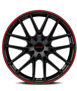 Touren TR60 3260 Gloss Black with Red Ring