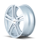 Touren TR62 18x7.5 Silver Machined premium Euro wheel