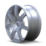 Touren TR65 18x8 Gloss Silver premium wheel for Jeep and Porsche