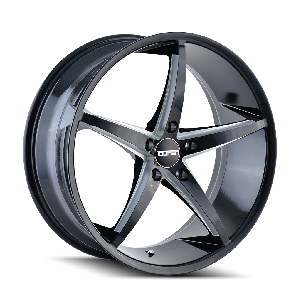 Touren TR70 3270 Gloss Black Milled wheel
