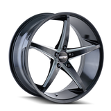 Touren TR70 3270 Gloss Black Milled wheel