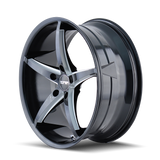 Touren TR70 20x8.5 gloss black milled premium aftermarket wheel