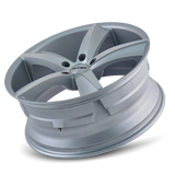 Touren TR72 20x10 +20 Gloss Silver Machined premium Euro wheel